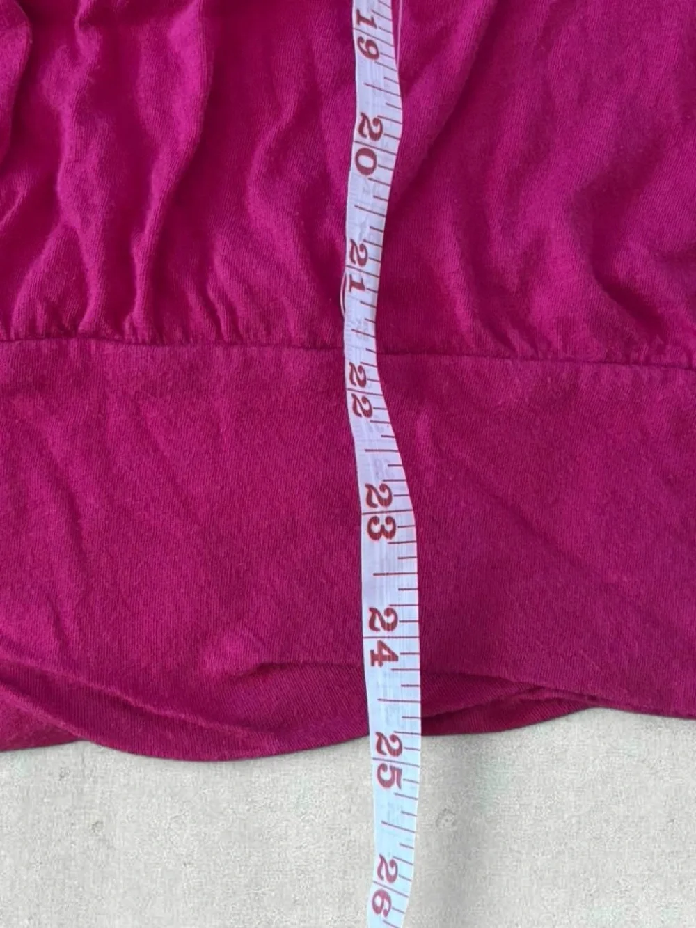 Y2K/Vintage Juicy Couture Fuchsia Pink Short Sleeve Tee - Picture 5 of 5